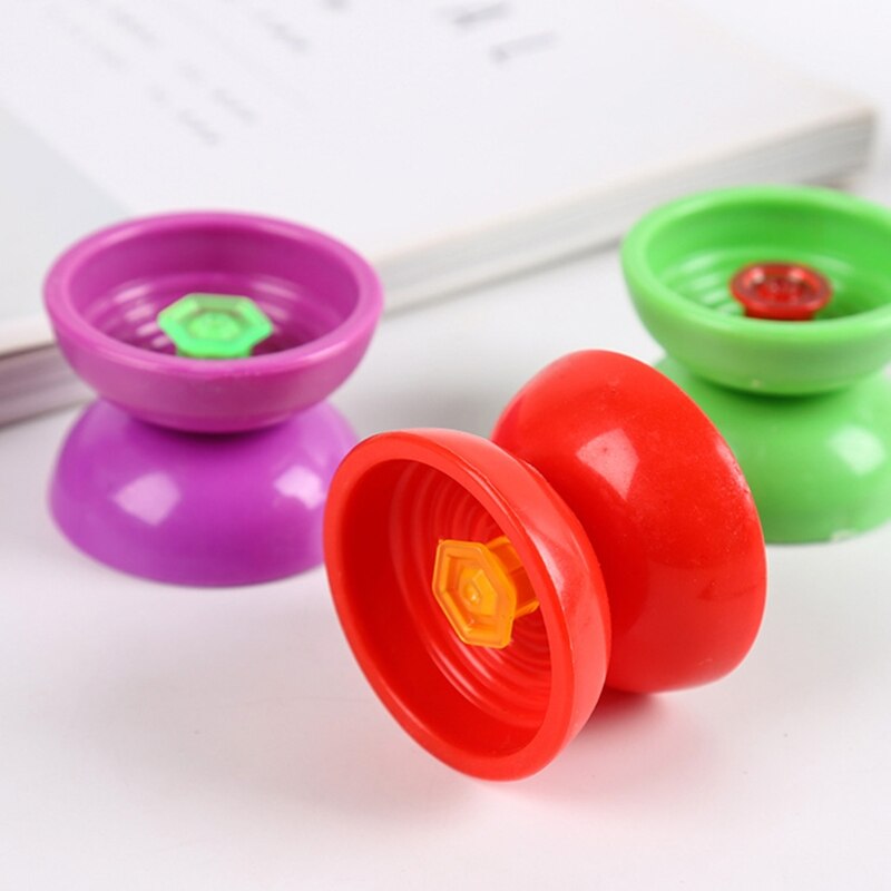 B2EB 3 Pieces Looping Yoyos DIY Magic Yo Yo Ball Plastic String Ball Classroom Prizes
