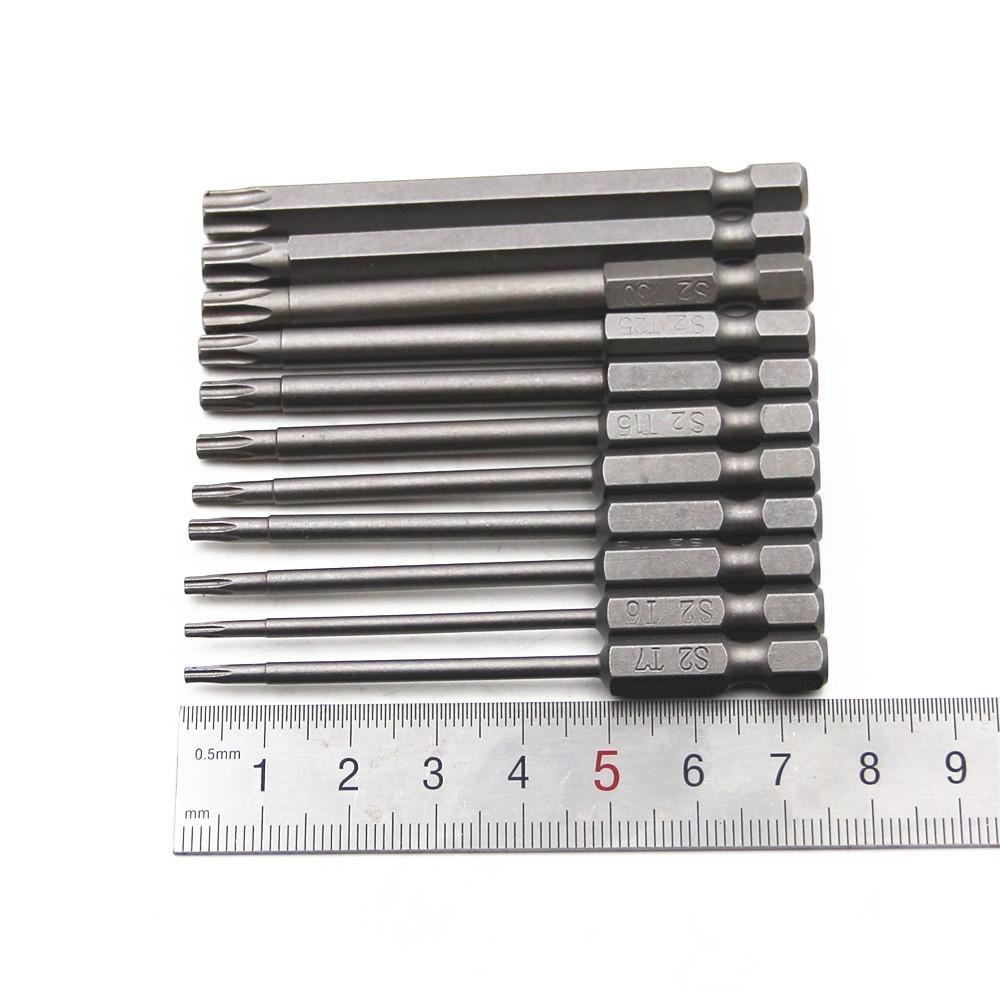 Embouts De Tournevis De Sécurité Torx Inviolables T6 - T45