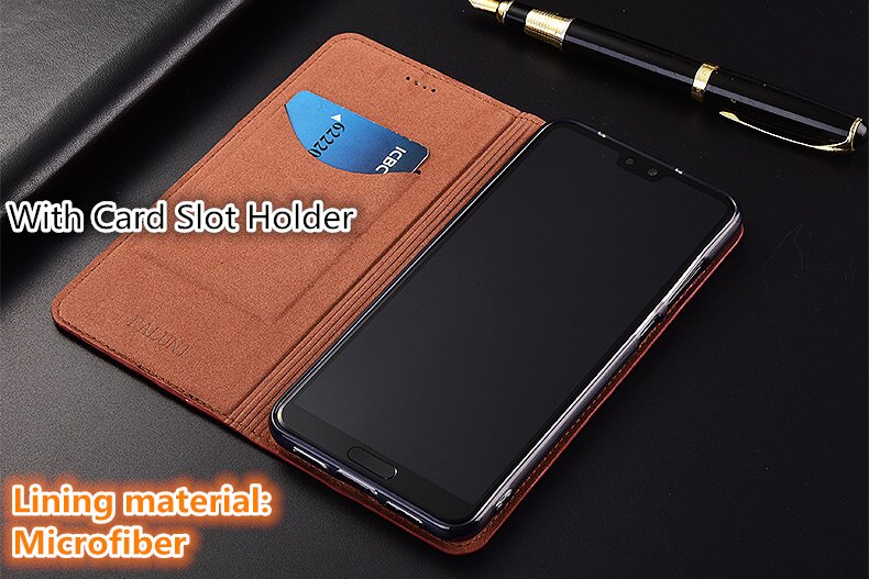 Python genuine leather case for Huawei Enjoy 10e cover for Huawei Nova 5t/Huawei Honor 9A holster phone case card slot holder