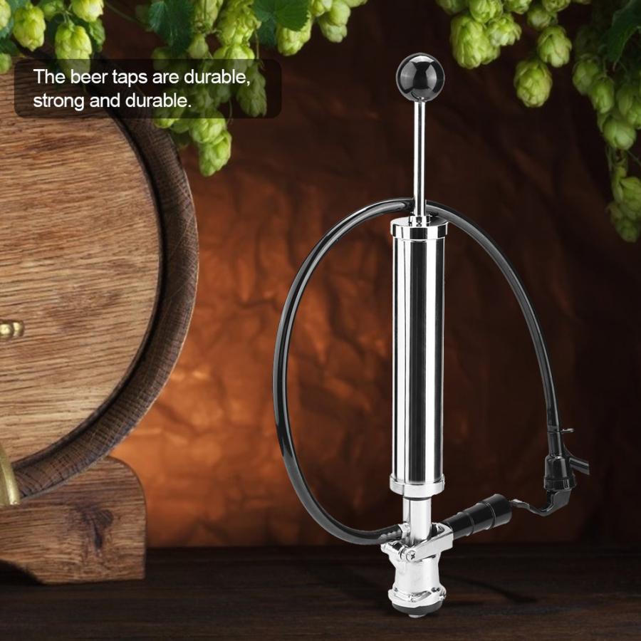 Home Bar Brewing Set 8in D-System Heavy Duty Beer Party Pump Beer Pump Beer Keg Tap Set Homebrew