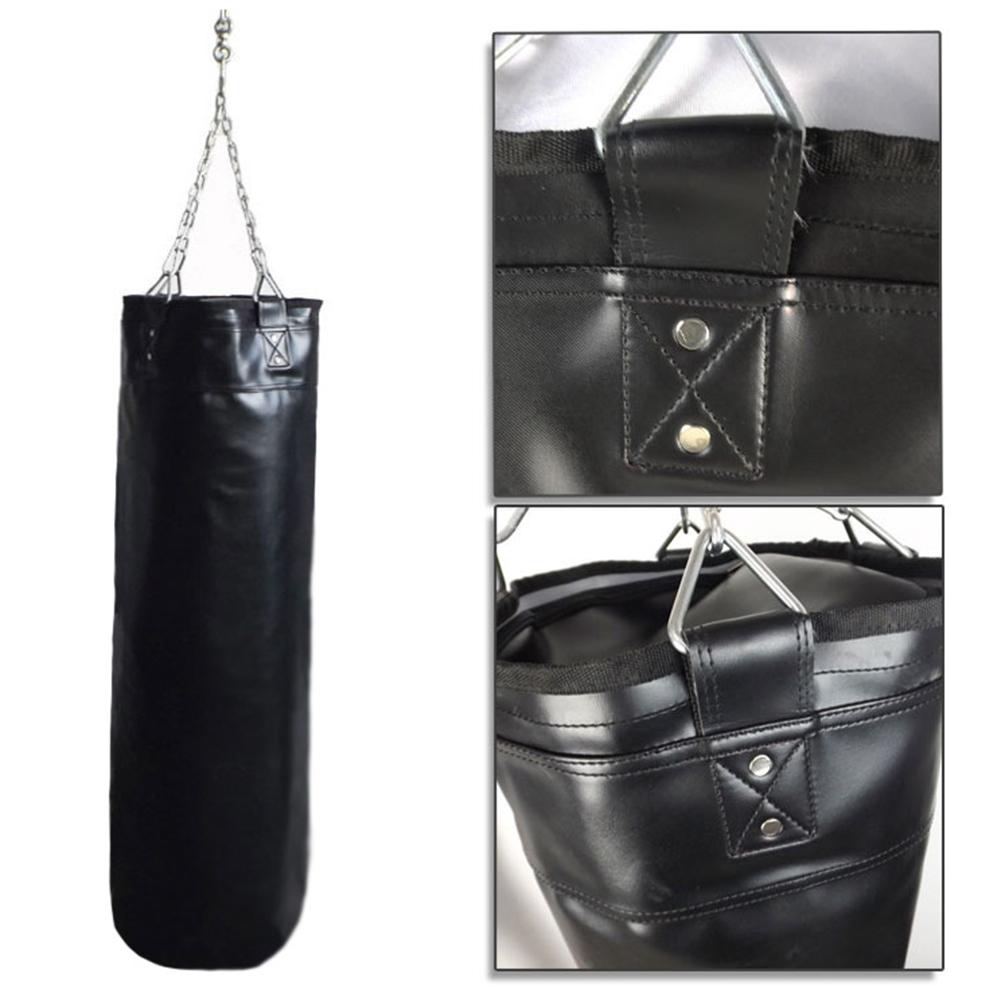 Empty Boxing Sand Bag Sandbag Punch Bag With Heavy Duty Steel Chain Boxing Training Fight Karate Sandbag For Home Outdoors Gym