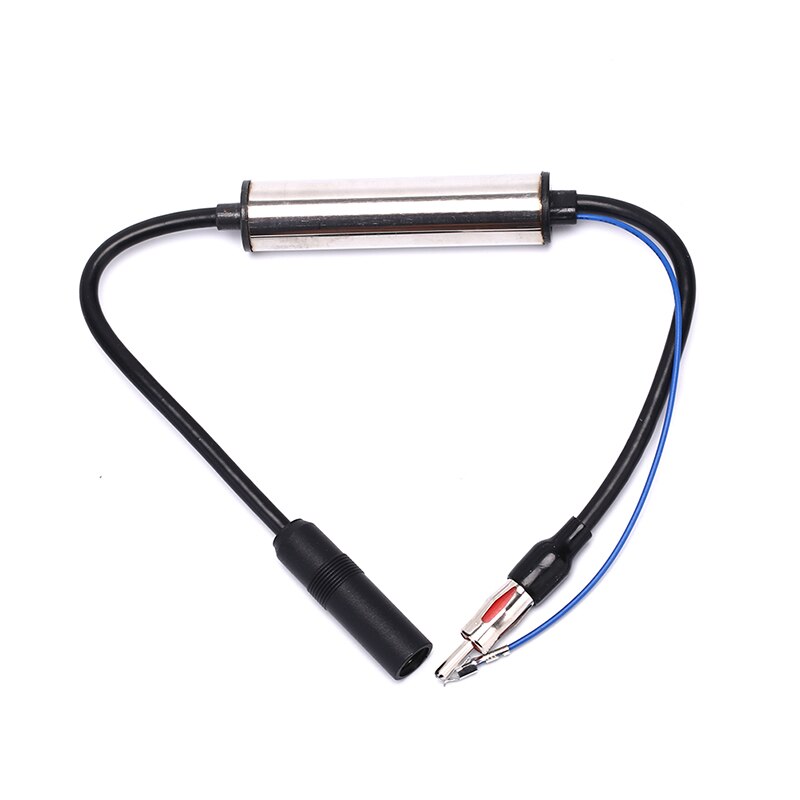Car Antenna Cable FM Antenna Signal Amplifier Antenna Signal Amplifier Plug Radio FM Inline Signal Amplifier Booster Extension