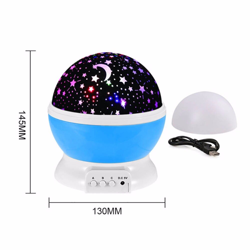 Meerdere Stars Sterrenhemel/Oceaan/Universe/Muziekspeler Romantische Led Nachtlampje Projector Kinderen Gaven Kinderen Slaapkamer night Lamp