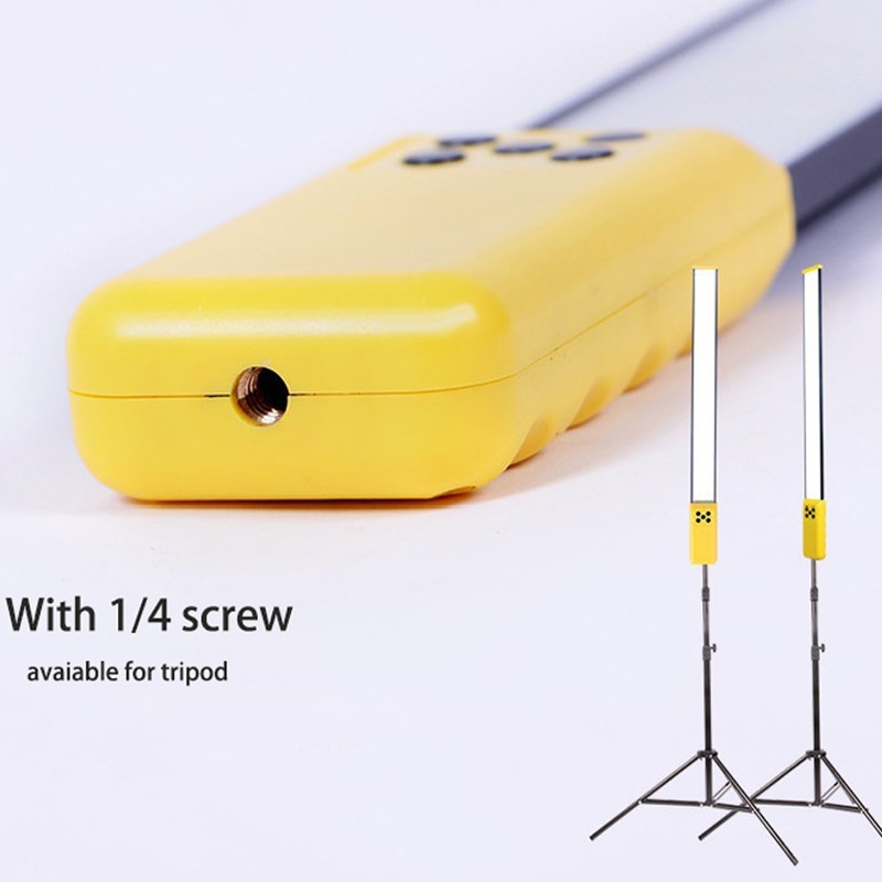 Photography Photo Studio Protable Handheld LED Photography Light 3000K-5000K 3.7V 12W USB Charging Flash Light Photo Fill Light