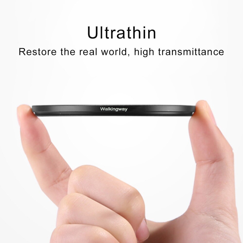 Walkingway UV-Filter 77 mm 67 mm 55 mm Kamerafilter Ultravioletter Objektivschutzfilter 49 52 55 58 62 72 82 Filter für DSLR-Kamera