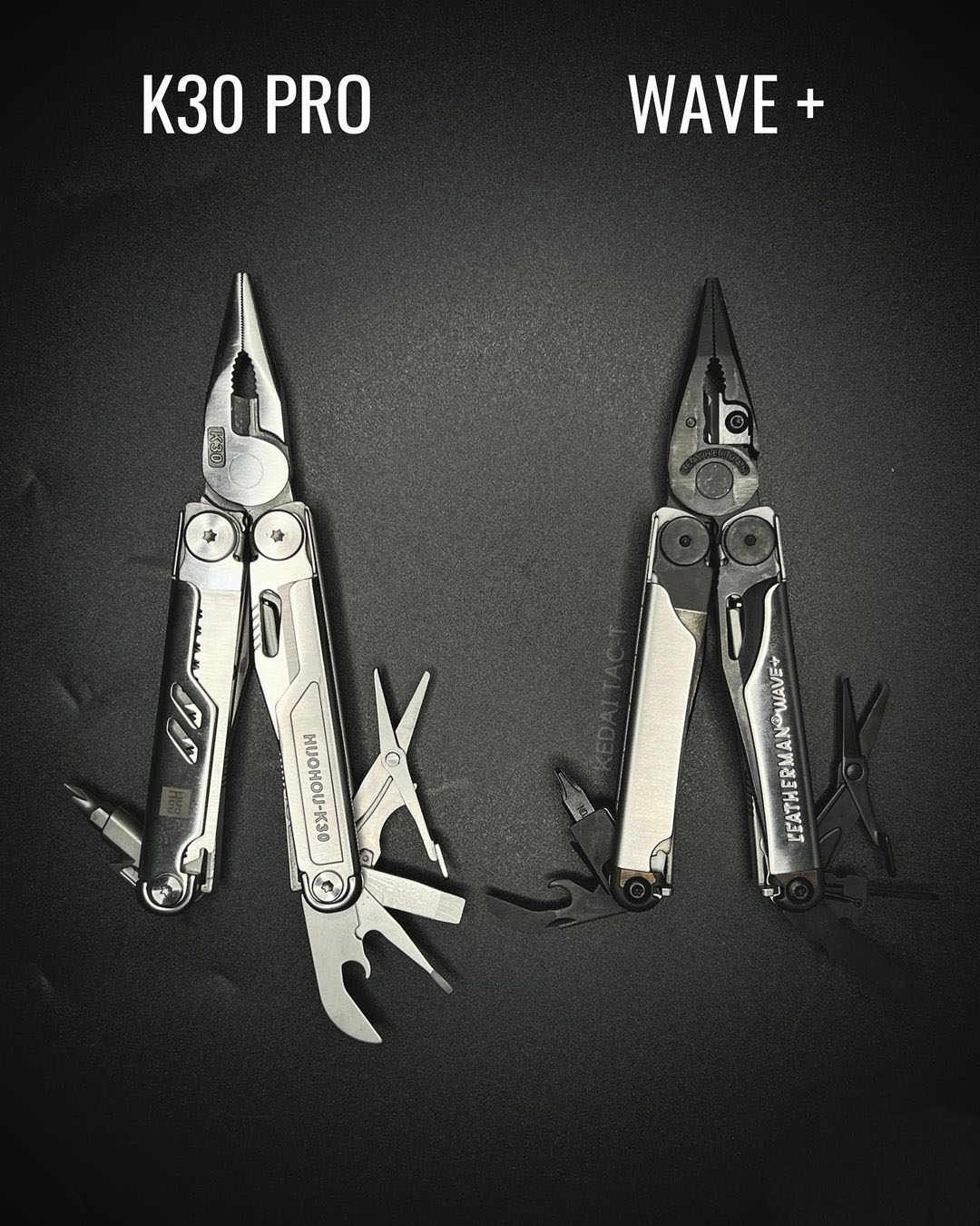 XIAOMI-cerradura de seguridad multifuncional HuoHou K30 Pro Knife18-in-1, destornillador Phillips/ranurado/gafas, acero inoxidable 7Cr17