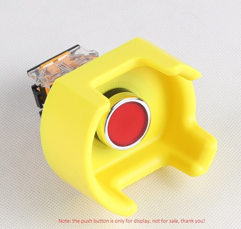 Protection Cover for 22mm Plastic Push Button Switch Avoid Wrong Pressing Warning Cover