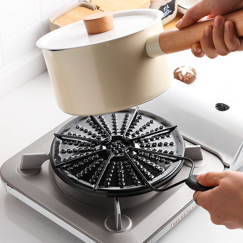 Heat Diffuser Distributer Gas Stove Top Stovetop Heat Diffuser Reducer Flame Guard Plate Flame Guard For Simmering Kitchen Tools