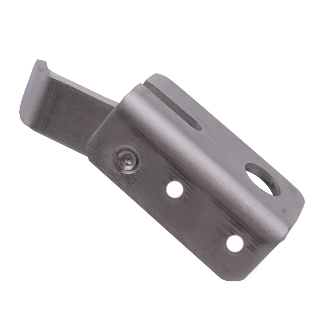 Silver Stainless Steel Cabinet Closet Sliding Safety Door Gate Bolt Latch Guard Catch L