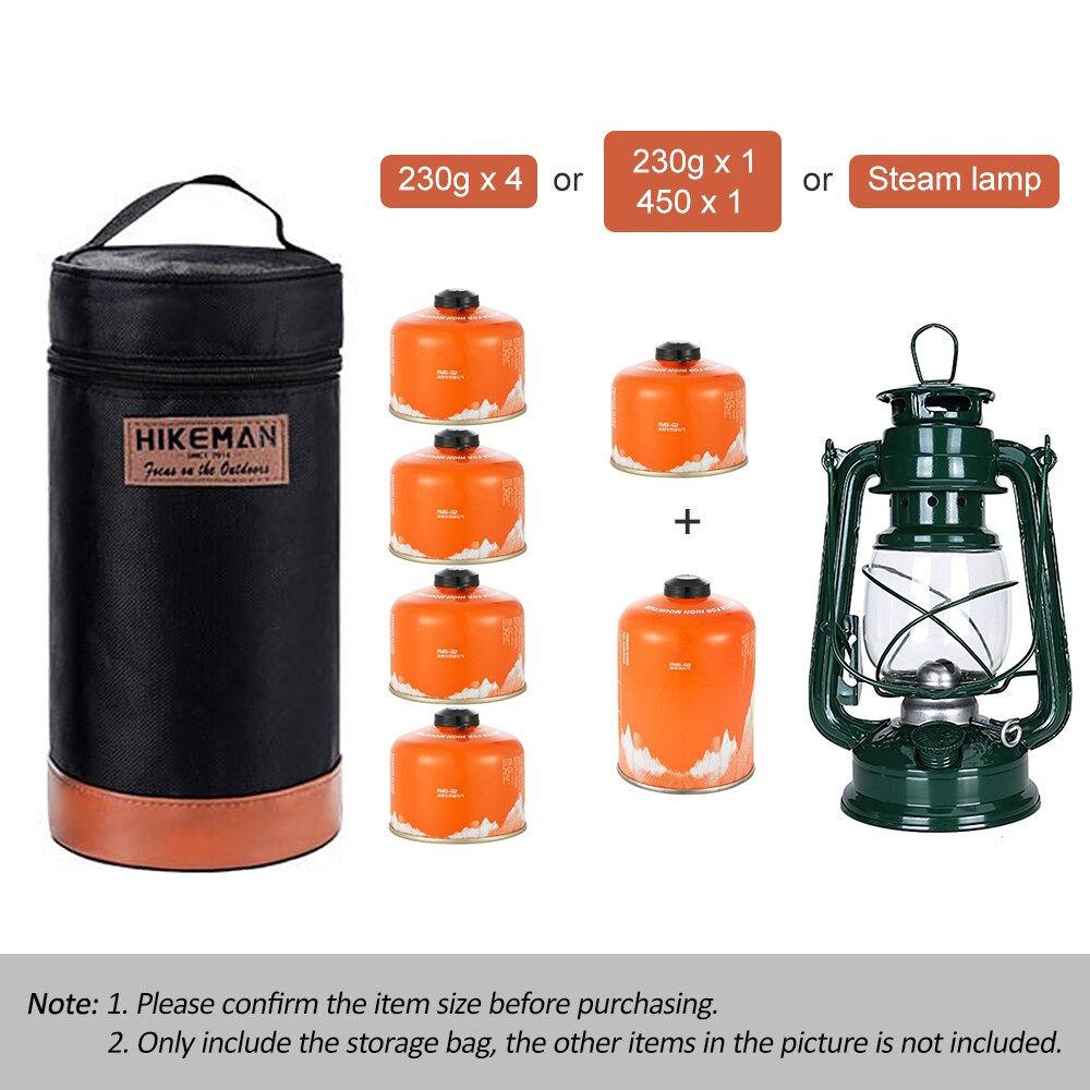 Outdoor Gas Tank Cover Heavy Duty Waterproof Propane Gas Can Storage Bag Holder Camping Travel Cylinder Lantern Protective Case