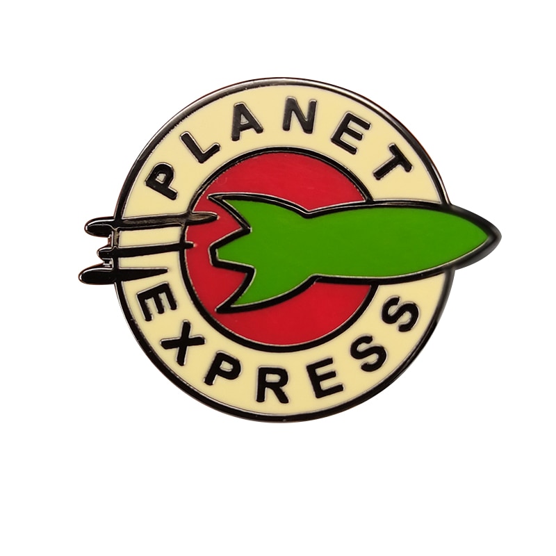 Planet Express Pin Raum Schiff Brosche