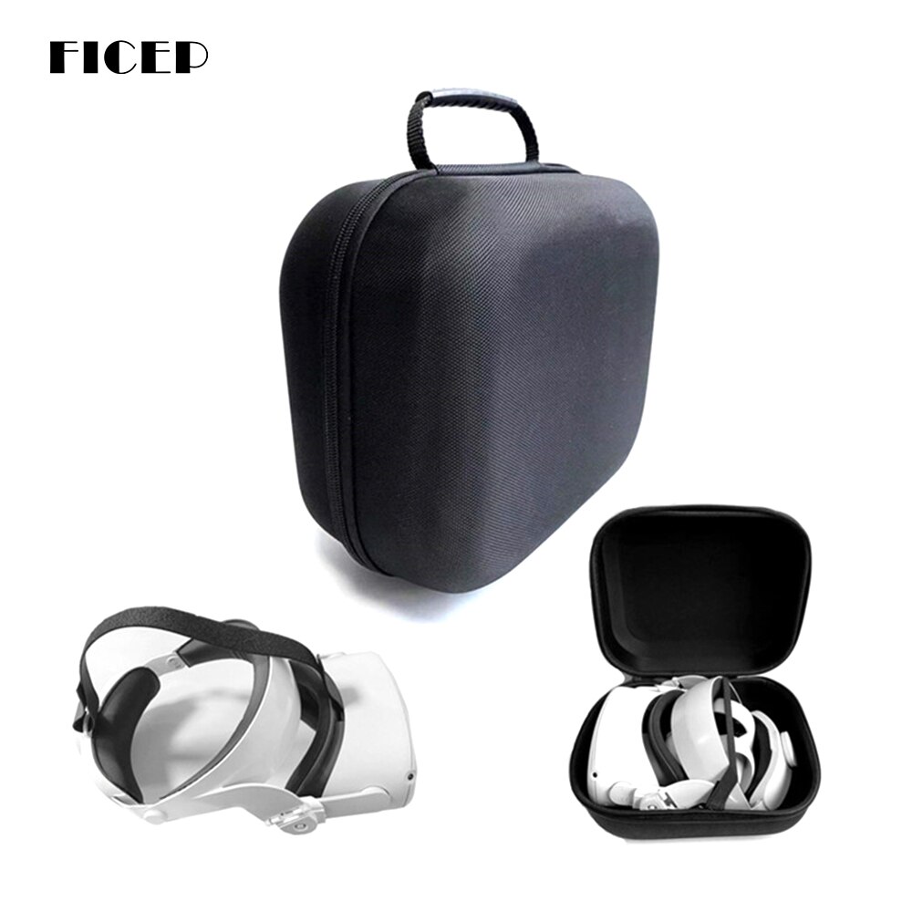 Tas Voor Oculus Quest 2 Case Draagbare Dozen Vr Headset Reizen Draagtas Harde Eva Opbergdoos Tas Voor Oculus quest2 Halo Band