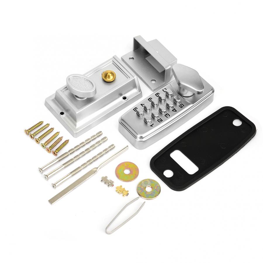 2 - 4 Digits MiNi Mechanical Code Lock Cabinet Indoor Outdoor Door Password Security Coded Lock Mechanical Code Lock