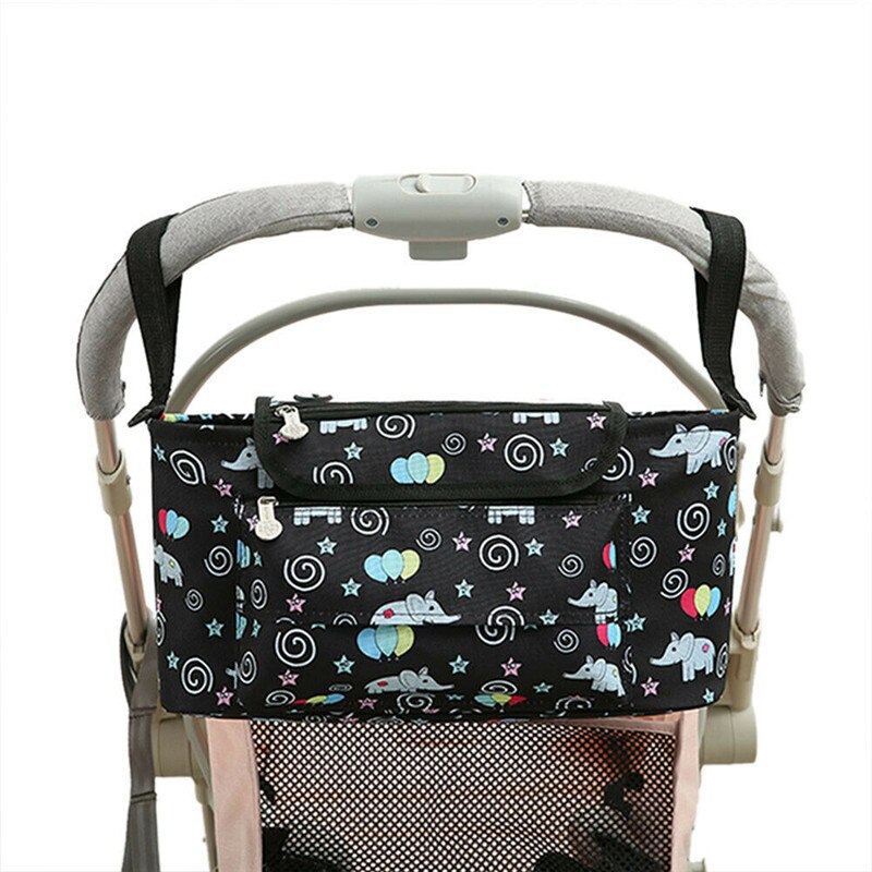 Baby arrangør mamma bag oppbevaring buggy barnevogn barnevogn flaske kopp holder reisevesker: B