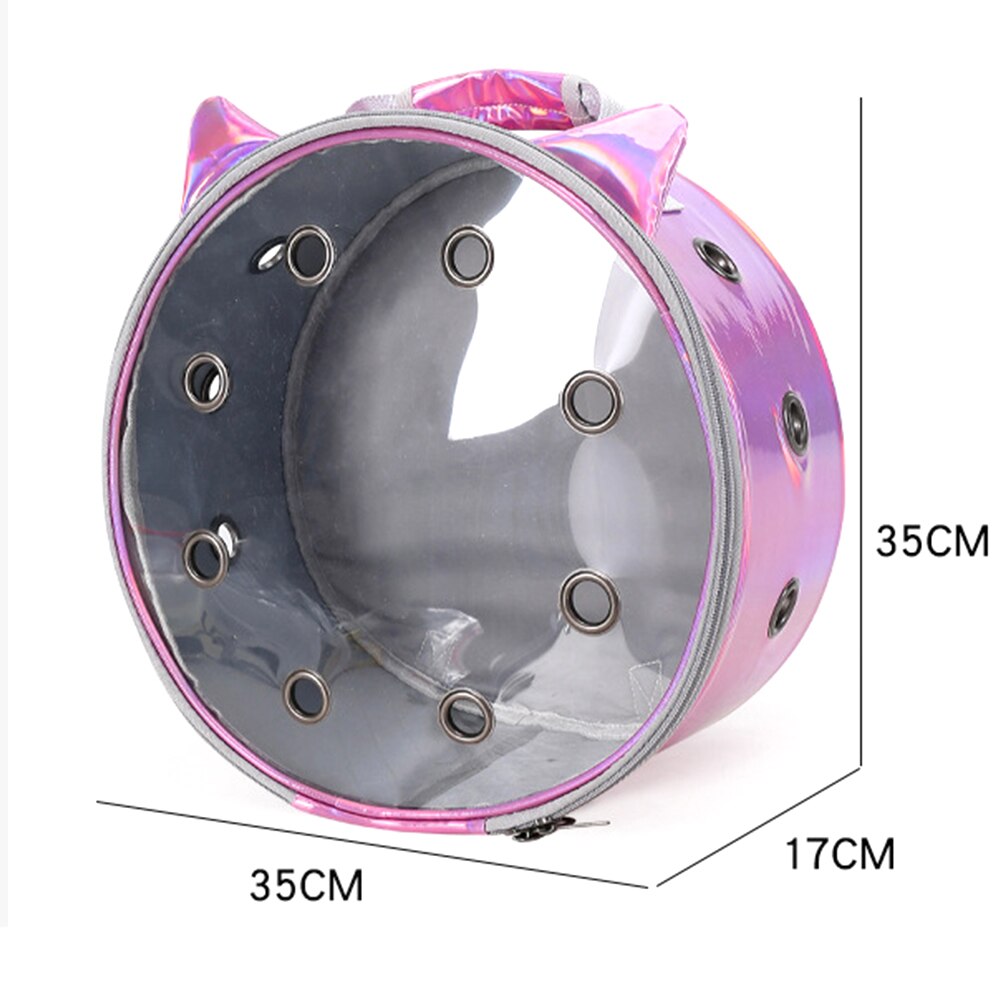 Pet Carrier for Cat Carrying Backpack for Cats Capsule Windows Bag Cat Backpack Carrying Cats Pet Products Carrier Travel Bag: Default Title
