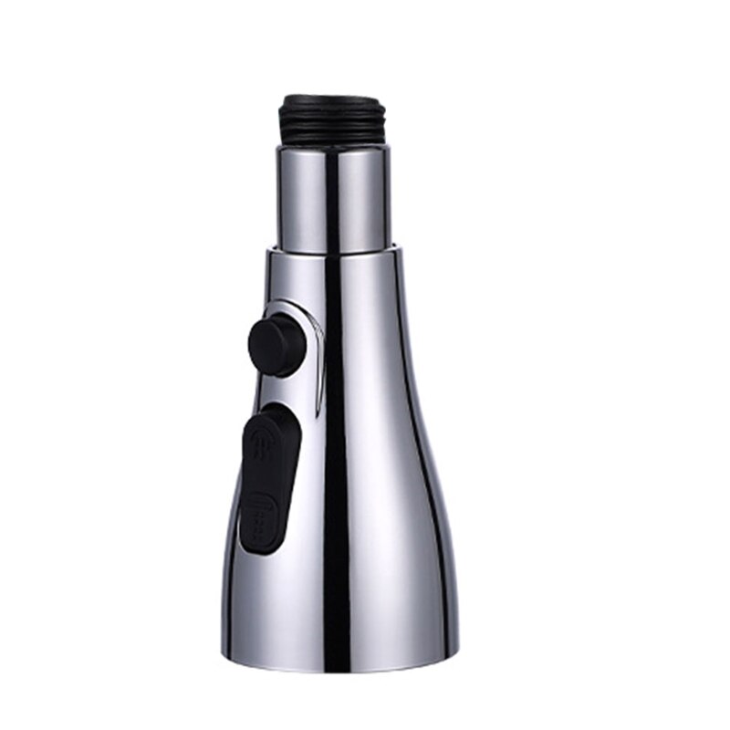 Q1JB Universal Kitchen Sink Pull Out Faucet Sprayer Nozzle 3 Modes Replacement Bathroom Basin Shower Head Tap Spout