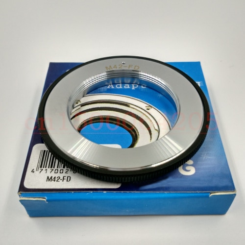 M42 Lens to FD Lens mount adapter A-1 AE-1 FTb and others with M42 lenses