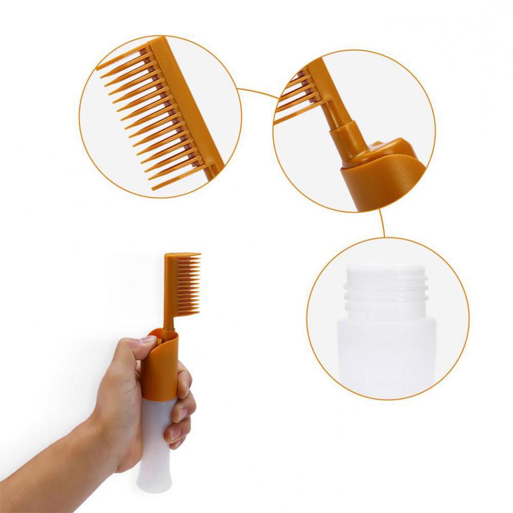 Applicateur de teinture pour cheveux brosse Salon bouteille vide distributeur de teinture pour cheveux peigne de teinture à colorier outil de coiffure pompe à eau