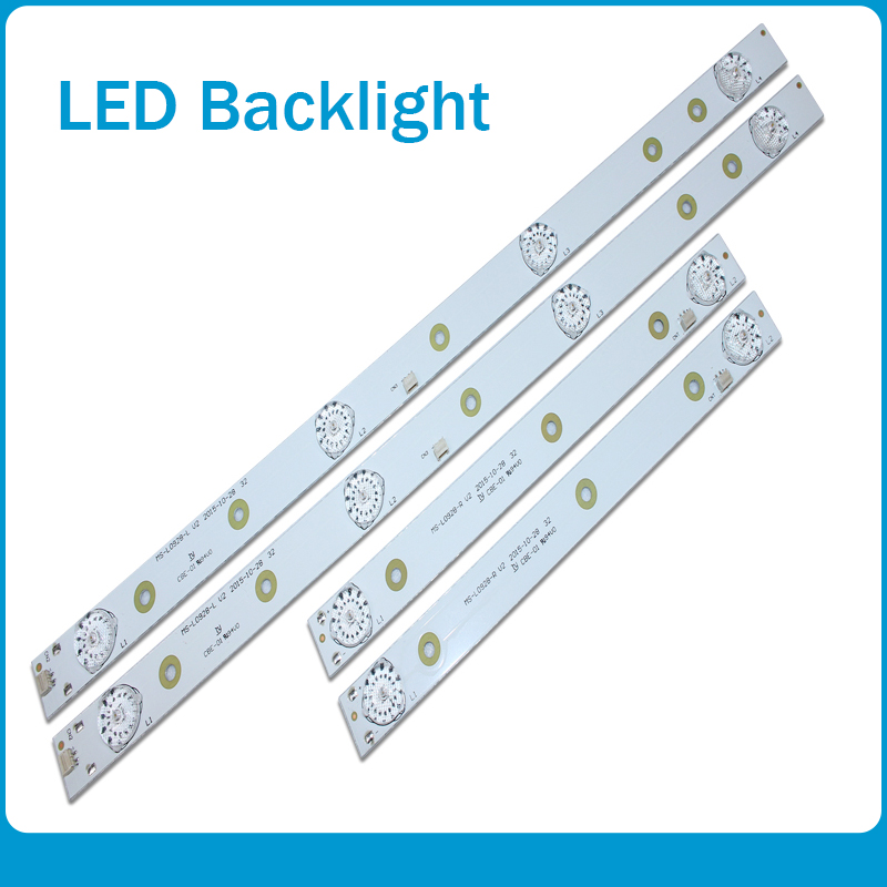 LED Backlight strip lamp Voor AKAI AKTV3221 32LED38P Smart JS-D-JP3220-041EC E32F2000 D32-0A35