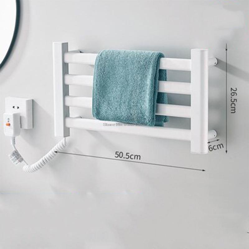 Elektrisch Verwarmde Handdoekenrek Intelligente Thuis Badkamer Wc Elektrische Verwarming Thermostatische Badhanddoek Plank Droogrek