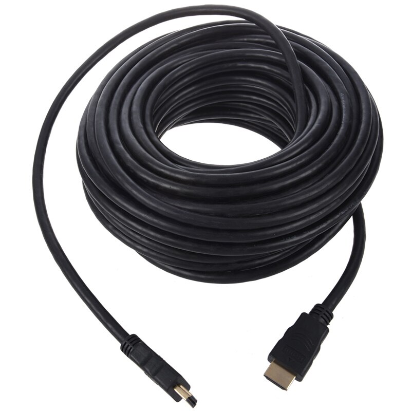 -Cable - 5503 - 20 - 20 meters HDMI Cable, black