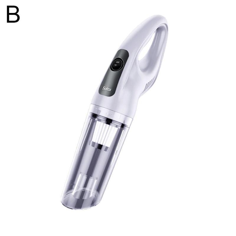Handheld Car Vacuum Cleaner 12V Wired Vacuum Cleaner Powerful Small Mites Vacuum High-power Cleaner Removal U8Y4: B