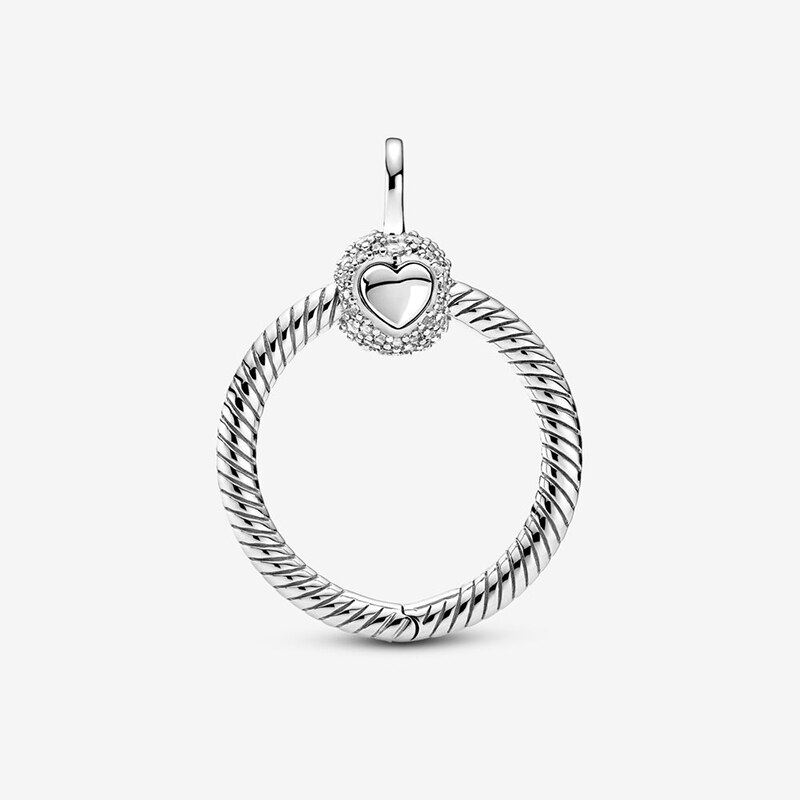 Colgante de plata de ley 925 con forma de pavé pequeño, accesorio Original para collar, joyería, novedad de otoño,