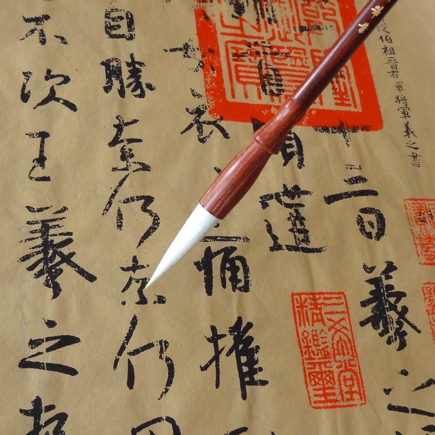 RuyangLiu wollen schrijven borstel kalligrafie cursieve voor kalligrafie liefhebbers schilderen leveringen