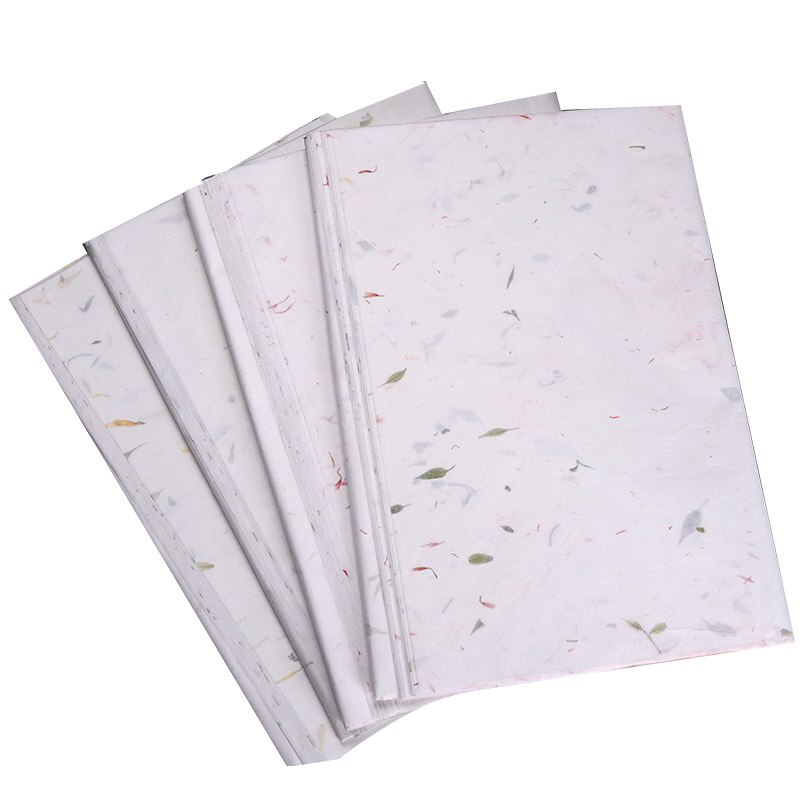 20szt 20*30CM chińnarty styl starożytny rymowanek papiernicze papier robić malowania ręcznie wykonana roślina Yunlong papier papier ryżowy papier firmowy
