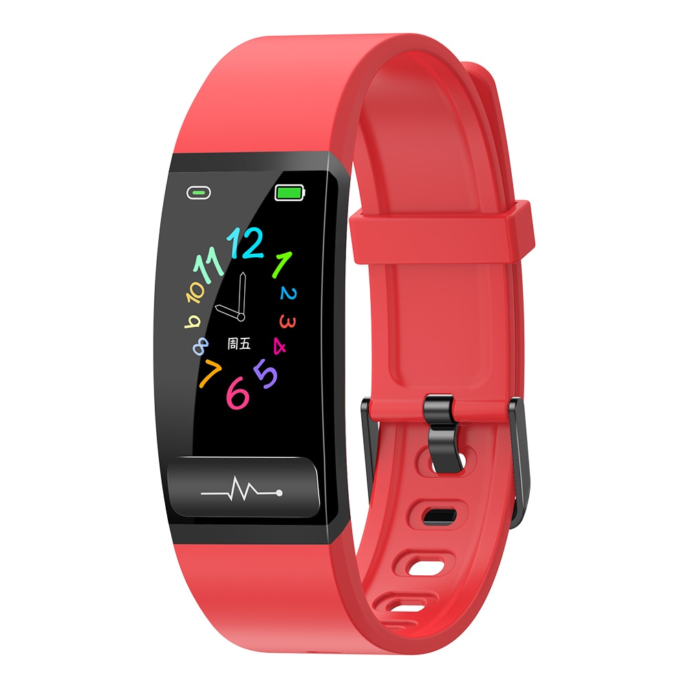 Bracelet intelligent multifonctionnel de tension artérielle et d'oxygène de sang de fréquence cardiaque de rapport d'ecg et d'ai