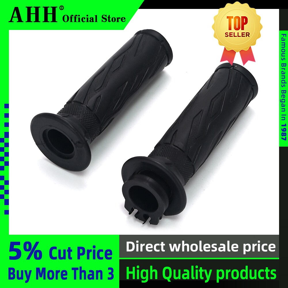 1Set 7/8" 22mm Handle Grip Hand Grips Motorcycle High Grip Rubber Gel Sleeve for Suzuki GSXR600 GSXR750 GSXR1000 K1 K4 K6 K8 K11