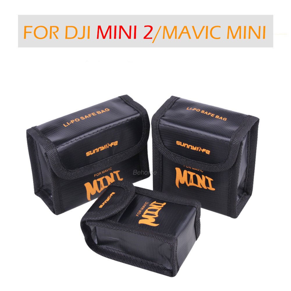 Dji Mini 2 Explosieveilige Batterij Safe Bag Beschermende Opbergtas Voor Dji Mavic Mini Batterij Accessoires
