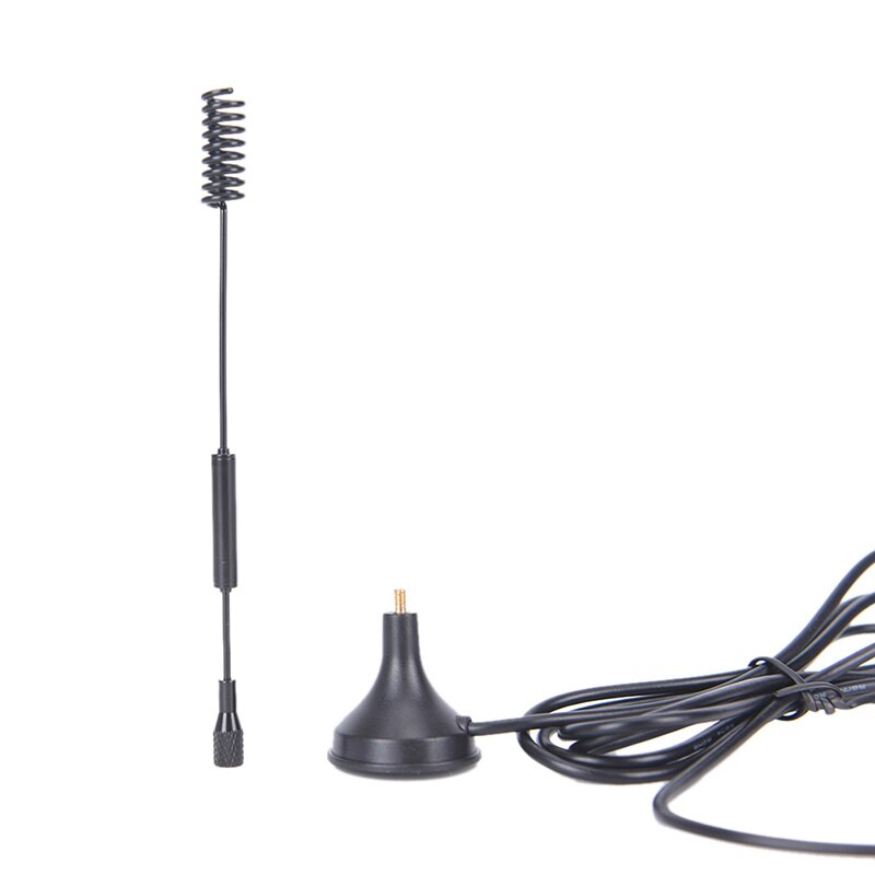 Amplificador de señal de 433Mhz, antena de media onda dipolo SMA macho/RP SMA macho/TS9 macho con base magnética, 12dbi