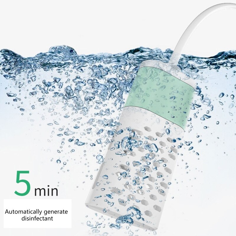 Portable Disinfectant Generator Homemade DIY Electric Hypochlorous Acid Water Making Sterilizing Machine Device