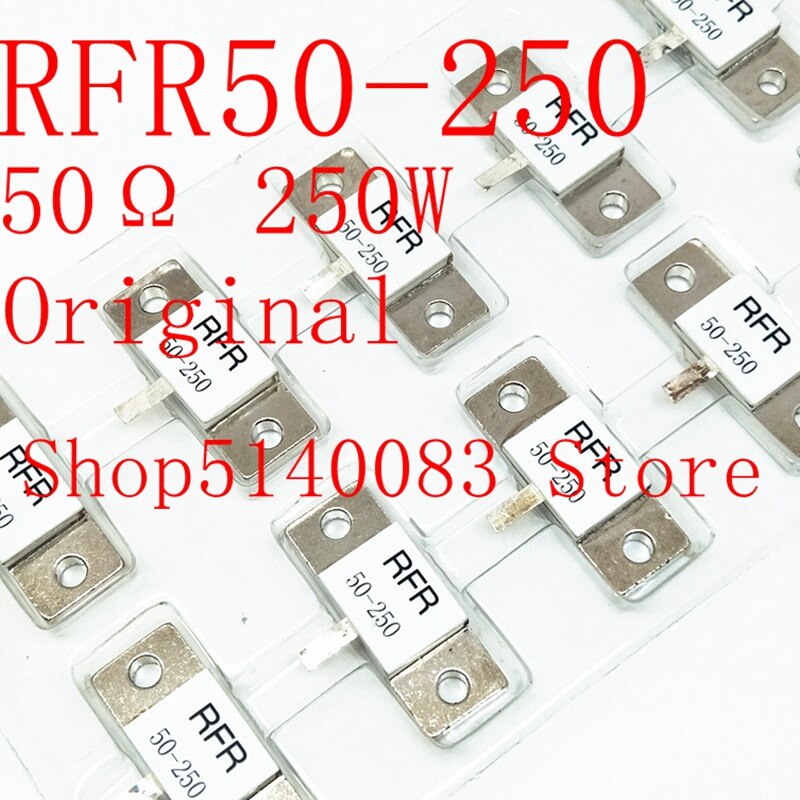 1PCS-10PCS 100% High Frequency Resistance RFR50-250 RFR 50-250 RFR-50-250 50 Ohms 250W Dummy Load Resistor