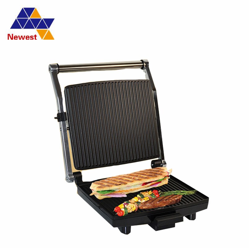 Commercial Barbecue roaster Electric roasting beef sandwich machine Household breakfast Panini steak fried pan