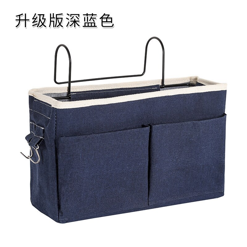 Baby Bedside Storage Bag Baby Pockets Cot Bed Hanging Bag Crib Organizer Toy Diaper Pocket for Crib Bedding Bed Bumper Bedding: 18