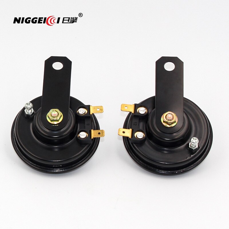 The sound of motorcycle horn is loud and bright, and the installation is convenient. 12V is greater than or equal to 105dB