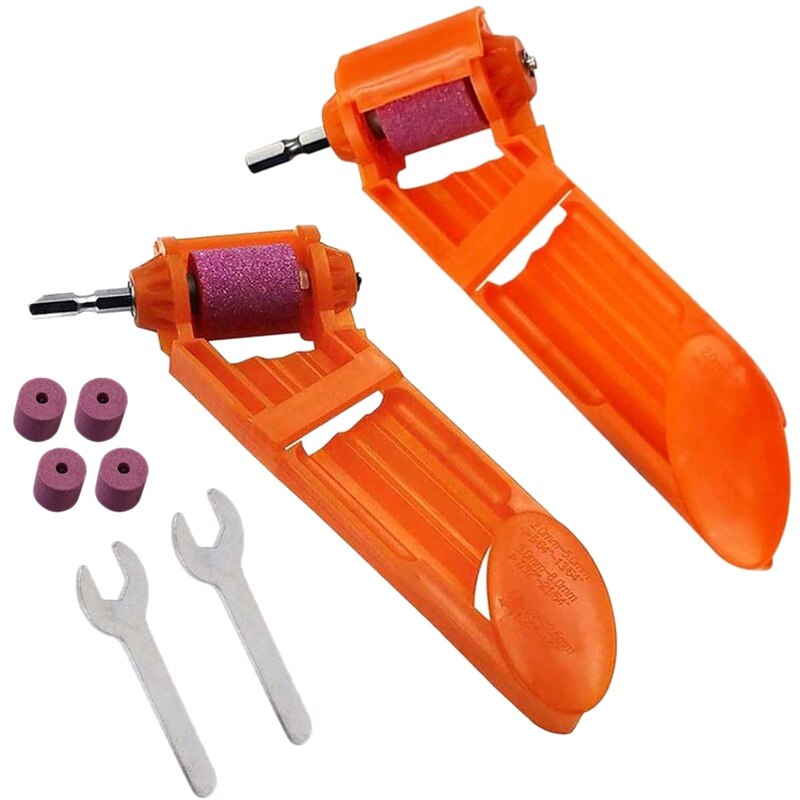 Boor Slijper Draagbare Diamant Boor Slijpen Tool 2 Stuks Inclusief Extra Wrench En Pakking