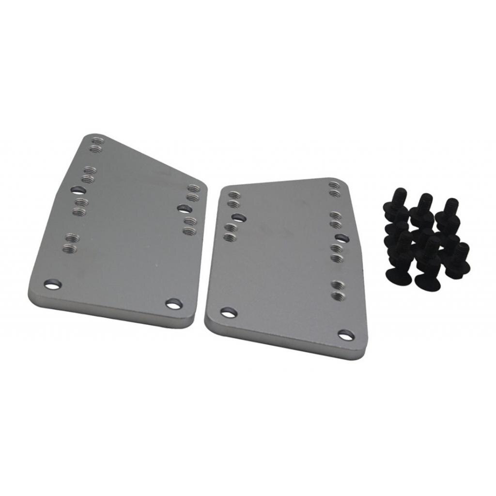 Adjustable Engine Mount Adapter Plates Engine Swap LS1, Billet Aluminum