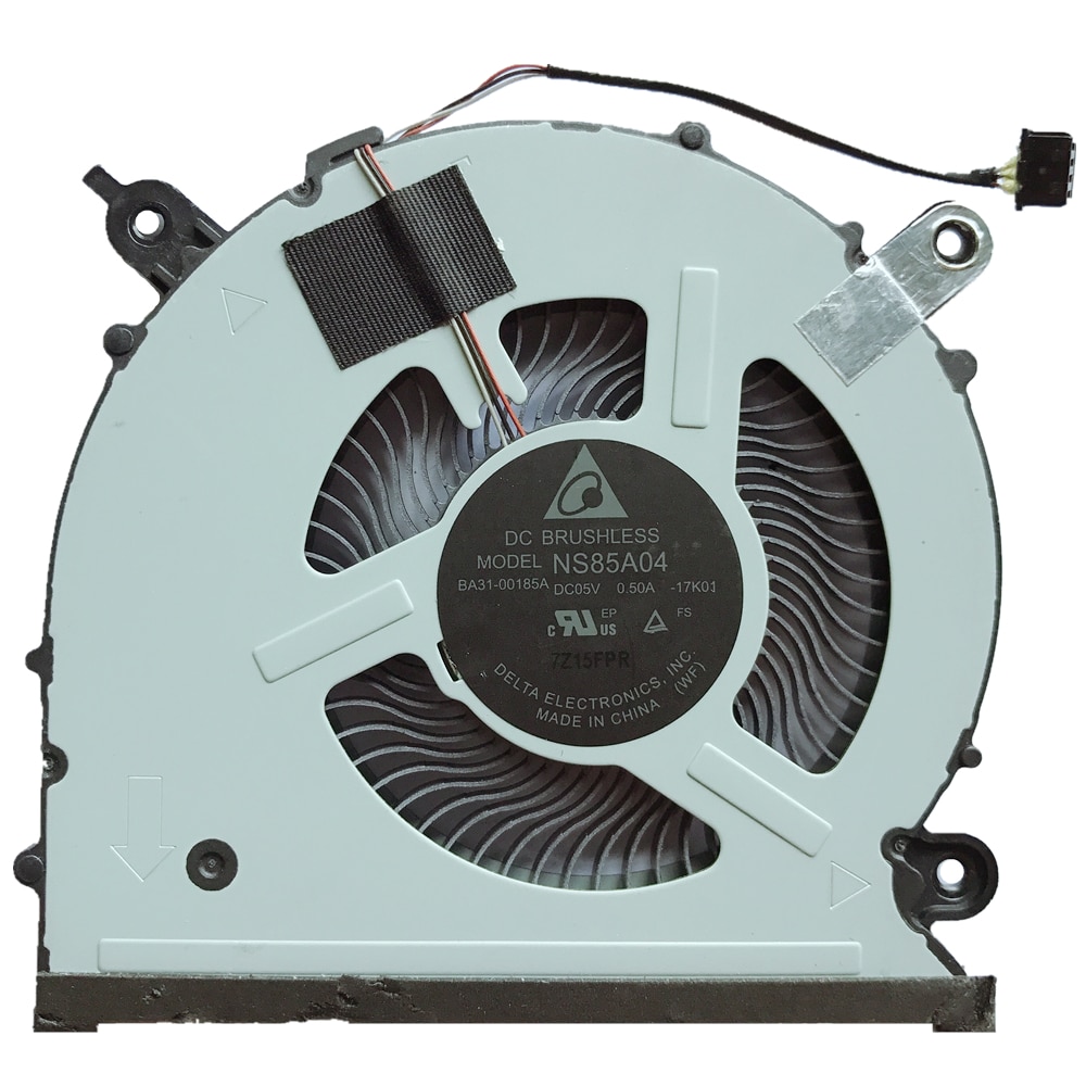 Nuova CPU del computer portatile ventola di raffreddamento del dispositivo di Raffreddamento taccuino PC per delta DC MODELLO BRUSHLESS NS85A04-17K01 DC05V 0.50A BA31-00185A