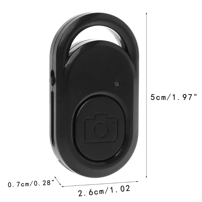 Remote Shutter Clicker Wireless Bluetooth Selfile Button Controller Trigger for Android iOS
