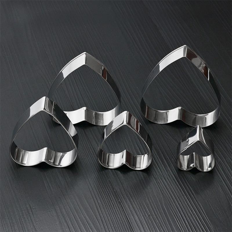 20 Stuks Handgemaakte Rvs Diy Bakvorm Biscuit Cutter Cake Decoratie Tool Voor Cake Cookie Koekjes Maken