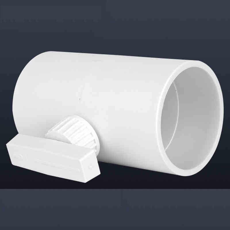 HVAC Manual Plastic Air Damper Damper 75-200mm Volumetric Flow Rate Damper Duct Valve for 3-8 inch Ventilation Pipe