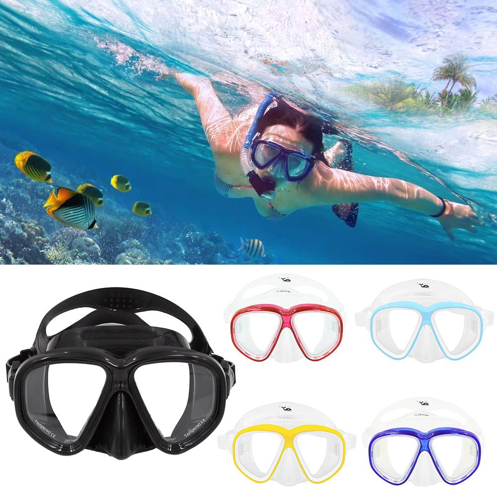 Swimming Diving Goggles Deep Sea Double Sided Goggles Underwater Sports Diving Tool Face Plates MK-500