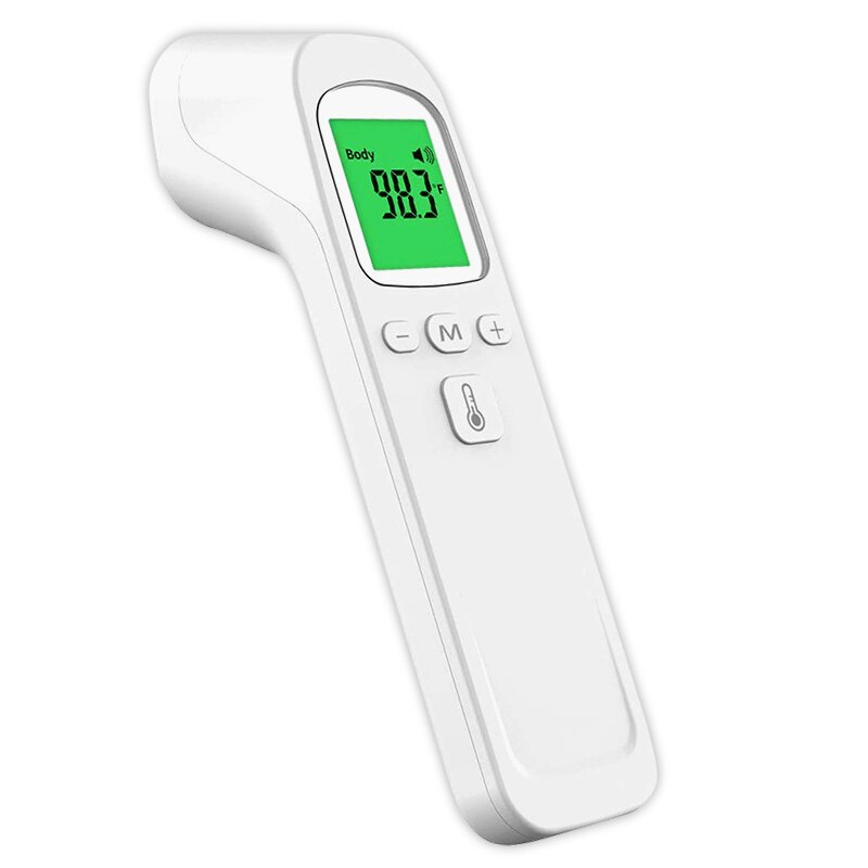 Multifunctionele Contactloze Temperatuurmeting Apparaat Infrarood Digitale Thermometer Voorhoofd Oor Lichaam Koorts Thermometer: Default Title