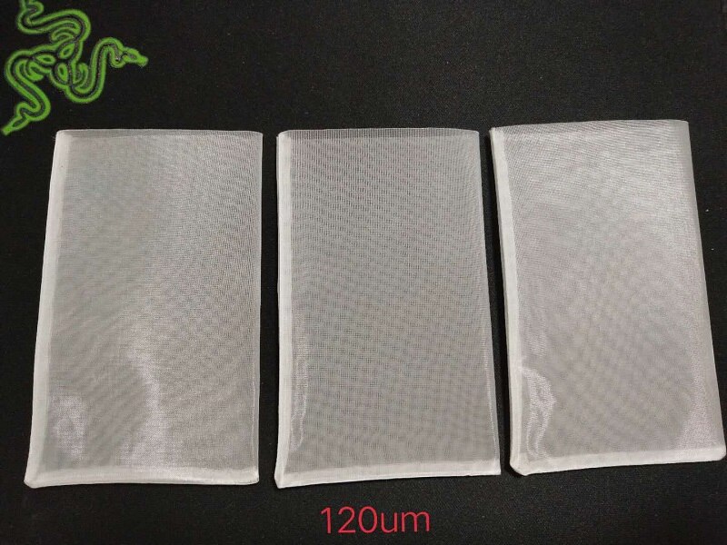 Rosin Zakjes - 100 Stuks 2.5x4 Inch 120 Micron - Nylon Filter Zakjes