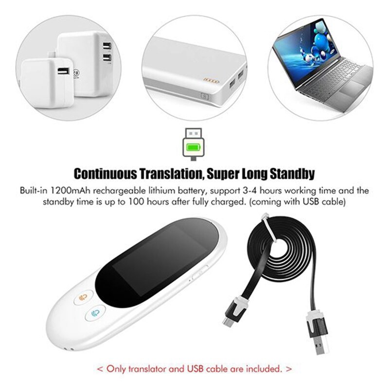 Smart Voice Photo Scanning Translator 2.4Inch PressScreen Wifi Support ...