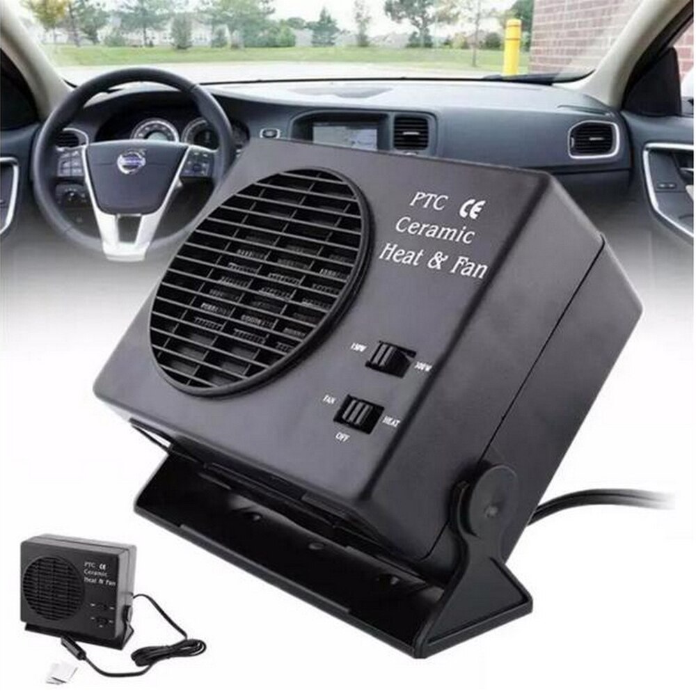 300 W/150 W 12V Auto Ventilator Kachel Schakelaar Keramische Verwarming Warmer Ontdooier Voorruitverluchting Auto Elektrische Verwarming fans Instant Verwarming