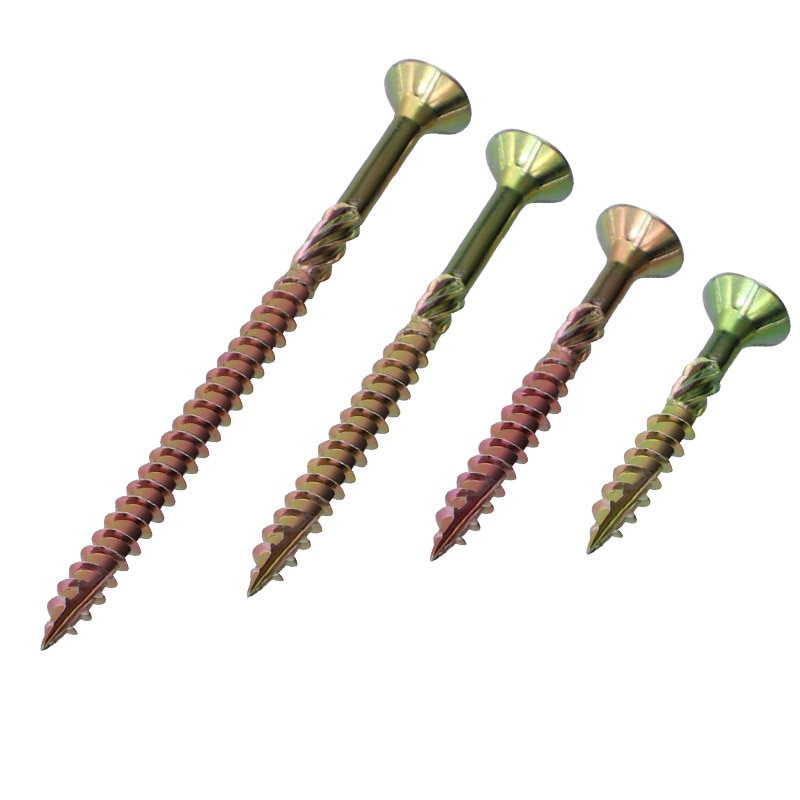 100PCS Galvanized Woodworking Screw T25 Torx Self-Tapping Screw Deck Screw/ Wood Screw/ Binding Screw 35/45/60/80MM